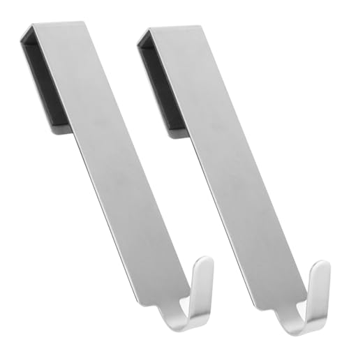 FIXOSHEE 2 Stück Edelstahl Türhaken Ohne Bohren Über Tür Handtuch und Mantelhaken Robust Rostfrei Wiederverwendbar Für Schlafzimmer Bad Küche FIXOSHEE 2 Stück Edelstahl Türhaken Ohne Bohren Über Tür Handtuch und Mantelhaken Robust Rostfrei Wiederverwendbar Für Schlafzimmer Bad Küche von FIXOSHEE