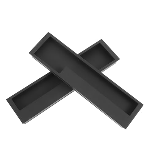 FIXOSHEE 2 Stück Eingelassener Schiebetürgriff aus Langlebiger Zinklegierung Oberfläche Einfache Montage für Kleiderschrank und Schranktüren Modernes Minimalistisches Design FIXOSHEE 2 Stück Eingelassener Schiebetürgriff aus Langlebiger Zinklegierung Oberfläche Einfache Montage für Kleiderschrank und Schranktüren Modernes Minimalistisches Design von FIXOSHEE