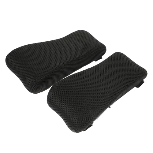 FIXOSHEE 2 Stück Ergonomische Memory Schaum Armlehnenpolster für Bürostuhl und Gamingstuhl Atmungsaktive Langlebige Stützkissen zur Druckentlastung Kompatibel mit Esszimmerstuhl und von FIXOSHEE