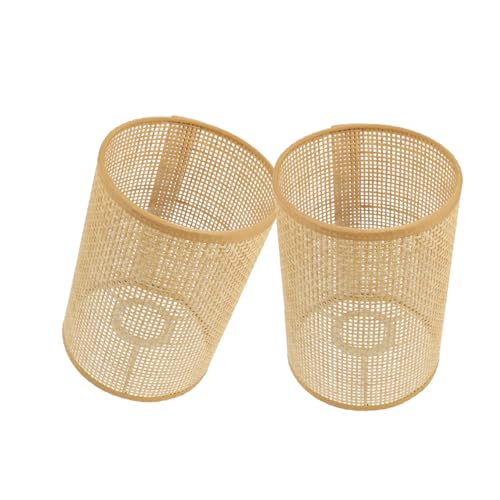 FIXOSHEE 2 Stück Geflochtener Rattan Lampenschirm Natürliche Pendelleuchte Abdeckung Vielseitig für Schlafzimmer Wohnzimmer und Hotel Leicht zu Montieren Warme Lichtverteilung FIXOSHEE 2 Stück Geflochtener Rattan Lampenschirm Natürliche Pendelleuchte Abdeckung Vielseitig für Schlafzimmer Wohnzimmer und Hotel Leicht zu Montieren Warme Lichtverteilung von FIXOSHEE