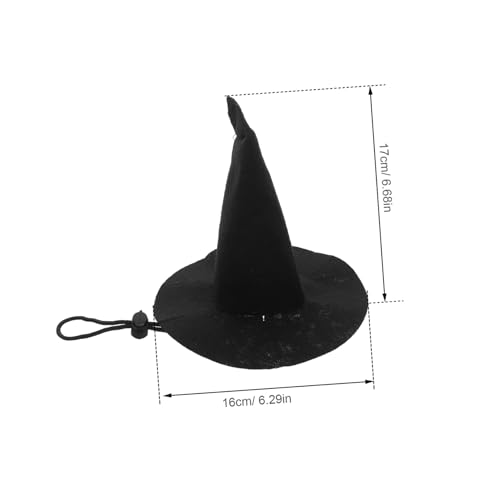 FIXOSHEE 2 Stück Halloween Haustier Hut Teilig Elastisch Komfortabel Hexenhut Spitze Schwarz für Katzen Hunde Halloween Kostüm Party Cosplay Zubehör FIXOSHEE 2 Stück Halloween Haustier Hut Teilig Elastisch Komfortabel Hexenhut Spitze Schwarz für Katzen Hunde Halloween Kostüm Party Cosplay Zubehör von FIXOSHEE