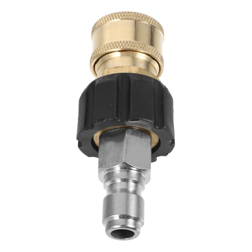 FIXOSHEE 2 Stück Hochdruckreiniger Schnellkupplungsset aus Messing Teiliges Adapter Kit für Druckreiniger Kompatibel mit Hochdruckschlauch und Zubehör Sichere und Schnelle Verbindung FIXOSHEE 2 Stück Hochdruckreiniger Schnellkupplungsset aus Messing Teiliges Adapter Kit für Druckreiniger Kompatibel mit Hochdruckschlauch und Zubehör Sichere und Schnelle Verbindung von FIXOSHEE
