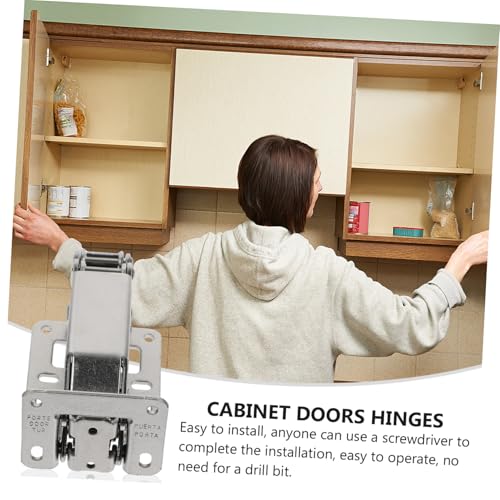 FIXOSHEE 2 Stück Hydraulische Schrank Scharniere mit Dämpfer Verdeckte Punch Öffnung Schwerlast Möbelbeschläge für Küchen und Falttüren Sanft Schließend Inklusive Schrauben FIXOSHEE 2 Stück Hydraulische Schrank Scharniere mit Dämpfer Verdeckte Punch Öffnung Schwerlast Möbelbeschläge für Küchen und Falttüren Sanft Schließend Inklusive Schrauben von FIXOSHEE