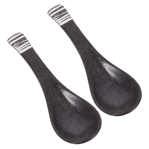 FIXOSHEE 2 Stück Keramik Suppenlöffel Retro Design Asiatische Ramen Löffel aus Sicherer Keramik Vielseitig für Suppe und Tischdekoration Polierte Oberfläche für Angenehmen Griff FIXOSHEE 2 Stück Keramik Suppenlöffel Retro Design Asiatische Ramen Löffel aus Sicherer Keramik Vielseitig für Suppe und Tischdekoration Polierte Oberfläche für Angenehmen Griff von FIXOSHEE