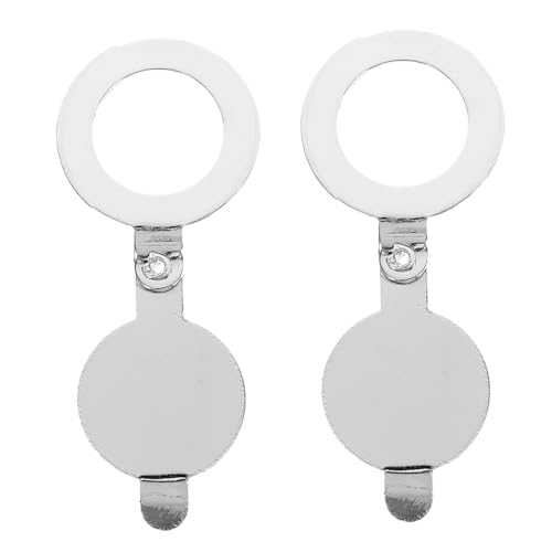 FIXOSHEE 2 Stück Kupfer Peep Hole Cover Anti beschlag Türspion Abdeckung Privatsphäre Schutz Einfache Montage Robustes Material Geeignet für Wohnung und Büro Guckloch Türschutz von FIXOSHEE