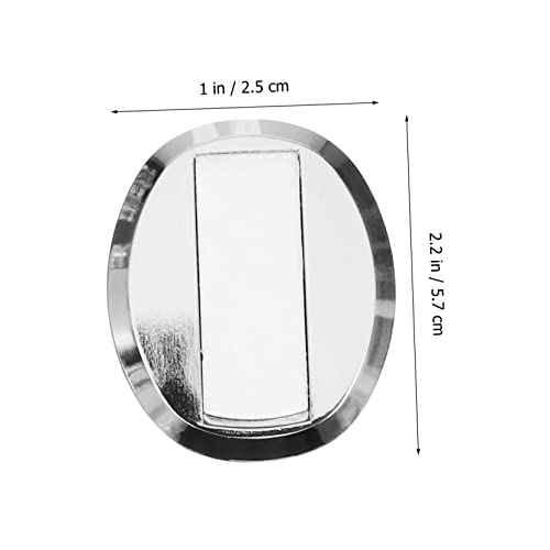 FIXOSHEE 2 Stück Magnetischer Türstopper aus Zinklegierung Unsichtbarer Türhalter Selbstklebend und Bohrbar Teiliges für Betonwände Schützender Bodentürstopper für Innenbereiche von FIXOSHEE