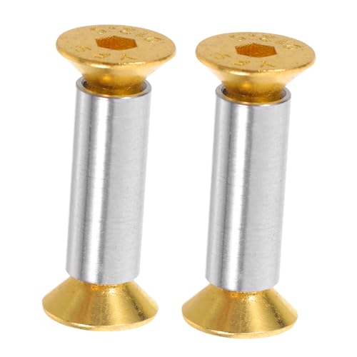 FIXOSHEE 2 Stück Messingrundkopf nieten für Küchenmessergriff Befestigungselemente Holzgriff DIY Messergriff Reparatur Zubehör Einfache Installation ohne Werkzeug FIXOSHEE 2 Stück Messingrundkopf nieten für Küchenmessergriff Befestigungselemente Holzgriff DIY Messergriff Reparatur Zubehör Einfache Installation ohne Werkzeug von FIXOSHEE
