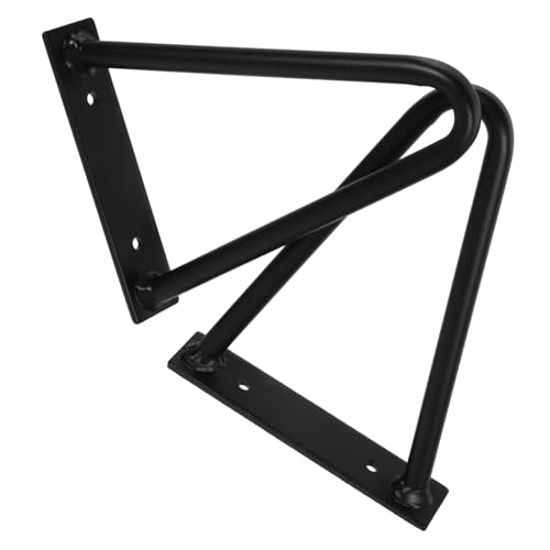 FIXOSHEE 2 Stück Metall Möbelfüße Haarnadel Tischbeine Höhe für DIY Möbel Stabiles Metall Tischgestell Ersatz Beine für Couchtisch Schreibtisch Beistelltisch Einfache Montage von FIXOSHEE