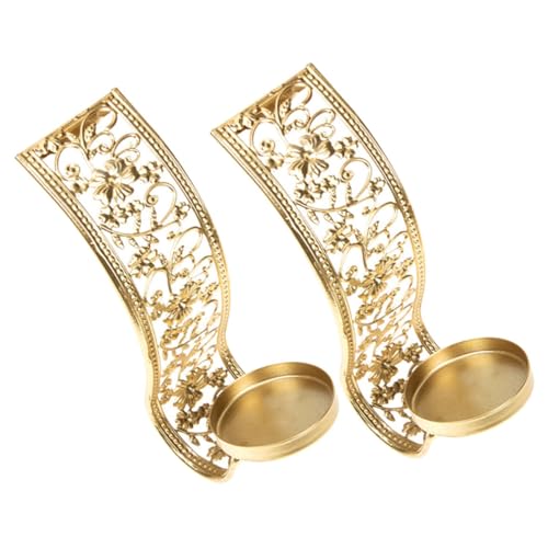 FIXOSHEE 2 Stück Metall Wandkerzenhalter Hohlraum Design Orientalischer Stil Kreative Wanddeko Langlebiger Kerzenständer für Wohnzimmer und Esszimmer FIXOSHEE 2 Stück Metall Wandkerzenhalter Hohlraum Design Orientalischer Stil Kreative Wanddeko Langlebiger Kerzenständer für Wohnzimmer und Esszimmer von FIXOSHEE