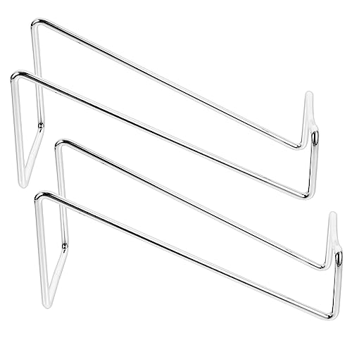 FIXOSHEE 2 Stück Metall Weinflaschenhalter Stilvolles Weinregal aus für Tisch zur Präsentation von Rotwein und Champagner Küche und Bar von FIXOSHEE