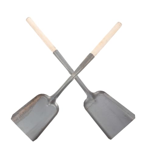 FIXOSHEE 2 Stück Multifunktionale Kaminschaufel aus Stabilem Eisen mit Langem Griff Leichte Ascheschaufel für Kamin und Garten Praktische Gartenschaufel zum Graben und Umgraben FIXOSHEE 2 Stück Multifunktionale Kaminschaufel aus Stabilem Eisen mit Langem Griff Leichte Ascheschaufel für Kamin und Garten Praktische Gartenschaufel zum Graben und Umgraben von FIXOSHEE