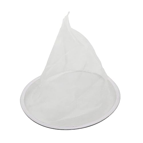 FIXOSHEE 2 Stück Nylon Honigsieb Teiliges Wiederverwendbares Feines Mesh Filterbeutel Kegelförmig Bienenfreundlich Sicher Geruchlos für Honig und Fruchtsaft Filtern von FIXOSHEE