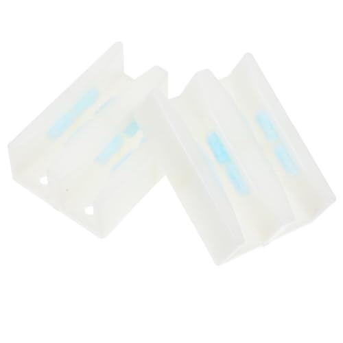 FIXOSHEE 2 Stück Schiebetür Bodenführung mit Stoßdämpfung und Geräuschloser Laufschiene für Rahmenlose Glas Automatische Türen Einfache Montage Vielseitig für Wohn Geschäftsbereiche FIXOSHEE 2 Stück Schiebetür Bodenführung mit Stoßdämpfung und Geräuschloser Laufschiene für Rahmenlose Glas Automatische Türen Einfache Montage Vielseitig für Wohn Geschäftsbereiche von FIXOSHEE