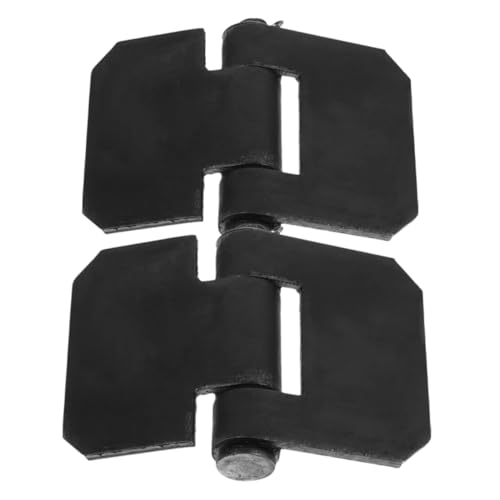 FIXOSHEE 2 Stück Schwere Schweißbare Anhängerscharniere mit Abnehmbarem Türstift Robuste Metallbeschläge für Wohnwagen und Große Tore für Einfache Montage und Flexible Demontage von FIXOSHEE