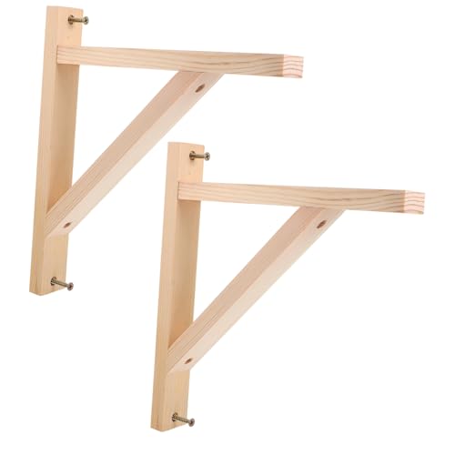 FIXOSHEE 2 Stück Schwere Wandregalhalterung aus Robustem Stabile Dreieckskonsole zur Regalbefestigung Langlebige Halterungen für Küchen Bad Bücherregale Hohe Tragkraft und FIXOSHEE 2 Stück Schwere Wandregalhalterung aus Robustem Stabile Dreieckskonsole zur Regalbefestigung Langlebige Halterungen für Küchen Bad Bücherregale Hohe Tragkraft und von FIXOSHEE