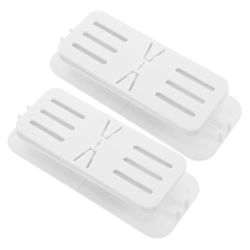FIXOSHEE 2 Stück Selbstklebende Steckdosenhalter Power Strip Halterung Wandmontage Stark Belastbar Platzsparend für Zuhause Küche Büro von FIXOSHEE