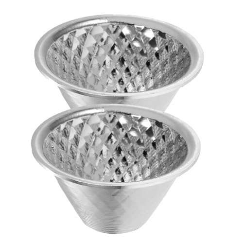 FIXOSHEE 2 Stück Spotlight Lampenschirm Ersatz Reflektorbecher für Indoor Outdoor Taschenlampe Fokussierte Beleuchtung und Verbesserte Lichtreflexion FIXOSHEE 2 Stück Spotlight Lampenschirm Ersatz Reflektorbecher für Indoor Outdoor Taschenlampe Fokussierte Beleuchtung und Verbesserte Lichtreflexion von FIXOSHEE