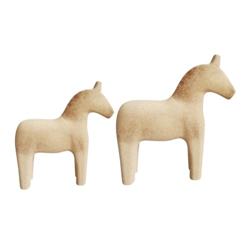 FIXOSHEE 2 Stück Teiliges DIY holzpferd Naturbelassene Glatt Polierte Kreative Holzpferde zum Bemalen und Dekorieren Desktop Junge Mädchen FIXOSHEE 2 Stück Teiliges DIY holzpferd Naturbelassene Glatt Polierte Kreative Holzpferde zum Bemalen und Dekorieren Desktop Junge Mädchen von FIXOSHEE