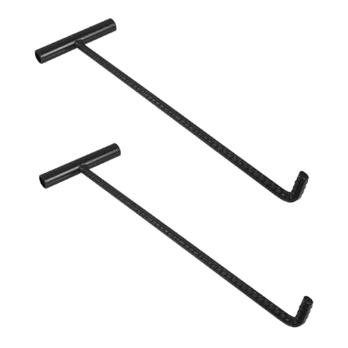 FIXOSHEE 2 Stück Teiliges Edelstahl Schachthaken T griff Manhole Cover Lifter Multifunktional für Kanaldeckel Rolltore und Abflussgitter Sicheres Anheben mit Komfortgriff FIXOSHEE 2 Stück Teiliges Edelstahl Schachthaken T griff Manhole Cover Lifter Multifunktional für Kanaldeckel Rolltore und Abflussgitter Sicheres Anheben mit Komfortgriff von FIXOSHEE