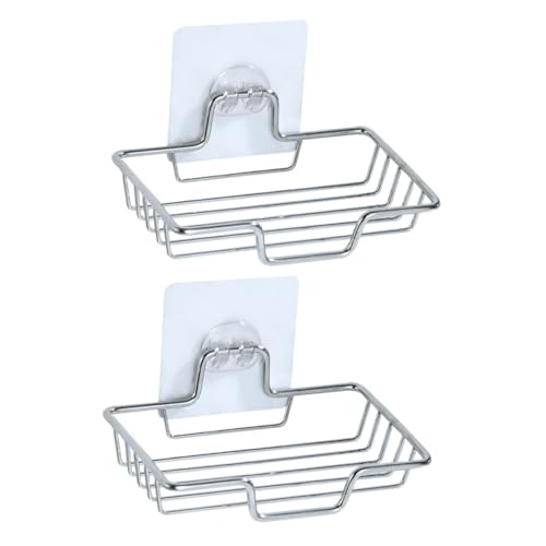 FIXOSHEE 2 Stück Teiliges Edelstahl Seifenablage Set Selbstablaufende Seifenhalter Badregal Ohne Bohren Praktisch Robust Für Badezimmer Aufbewahrung FIXOSHEE 2 Stück Teiliges Edelstahl Seifenablage Set Selbstablaufende Seifenhalter Badregal Ohne Bohren Praktisch Robust Für Badezimmer Aufbewahrung von FIXOSHEE