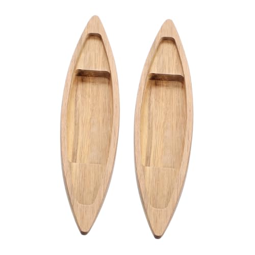 FIXOSHEE 2 Stück Teiliges Holzkanu Modell Unfertiges Segelboot Schwimmfähig für Gartenteich Aquarium Tischdekoration Handgefertigte Nautische Wohnaccessoires FIXOSHEE 2 Stück Teiliges Holzkanu Modell Unfertiges Segelboot Schwimmfähig für Gartenteich Aquarium Tischdekoration Handgefertigte Nautische Wohnaccessoires von FIXOSHEE