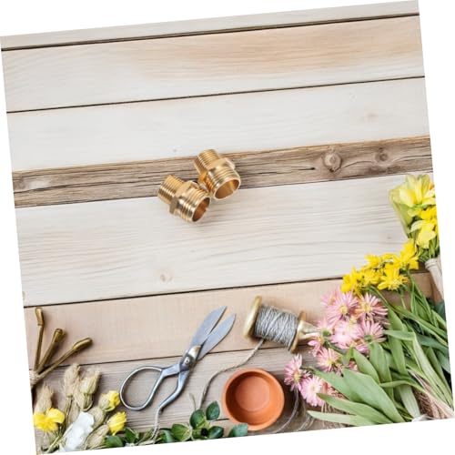 FIXOSHEE 2 Stück Teiliges Messing Garten Schlauch Schnellverbinder Ght zu Npt Innengewinde Adapter Langlebig Kompakt Stabile Verbindung für Amerikanische Gartenschläuche Einfache von FIXOSHEE