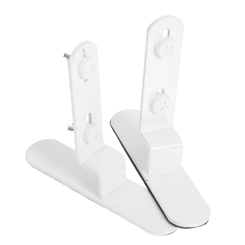 FIXOSHEE 2 Stück Teiliges Metall-pegboard-halter Verstellbare Tisch Wandhalterung Stabiler Desktop-support für Büro Küche Werkstatt Vielseitiger Organizer in Weiß von FIXOSHEE