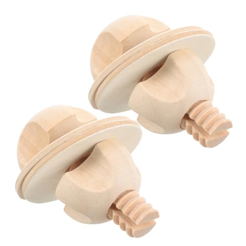 FIXOSHEE 2 Stück Teiliges Vogelkäfig Zubehör Schrauben aus Holz Präzise Passform Einfache Installation Stabile Befestigung für Papageien und Wellensittichspielzeug Langlebig und Leicht zu FIXOSHEE 2 Stück Teiliges Vogelkäfig Zubehör Schrauben aus Holz Präzise Passform Einfache Installation Stabile Befestigung für Papageien und Wellensittichspielzeug Langlebig und Leicht zu von FIXOSHEE