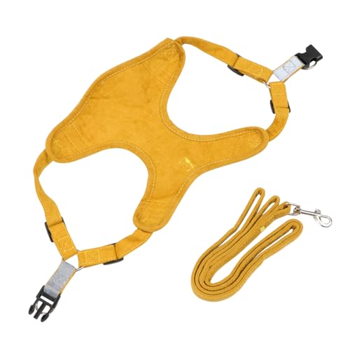 FIXOSHEE 2 Stück Verstellbares Teiliges Haustier Zuggeschirr Set aus Weichem Mikrofaser Wildleder Brustgeschirr mit Zugkontrolle für Kleine Hunde und Andere Kleintiere Komfortabel und FIXOSHEE 2 Stück Verstellbares Teiliges Haustier Zuggeschirr Set aus Weichem Mikrofaser Wildleder Brustgeschirr mit Zugkontrolle für Kleine Hunde und Andere Kleintiere Komfortabel und von FIXOSHEE