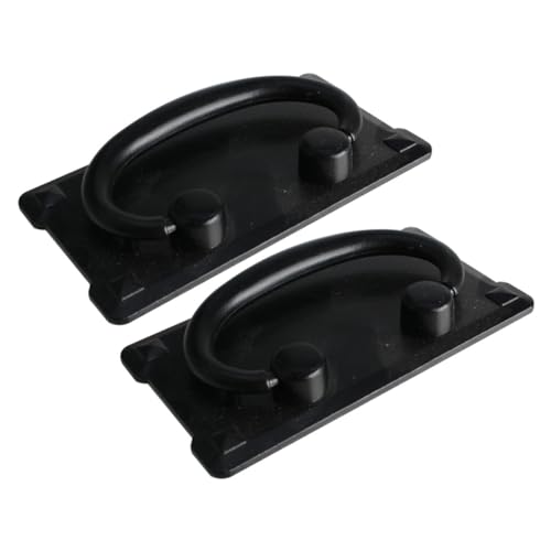 FIXOSHEE 2 Stück Vintage Schubladenring Griffe Teiliges Antike Möbelgriffe für Schrank Küchenschrank und Schublade Langlebige Schwarze Metallmöbelknöpfe Einfach zu Montieren Dekorative von FIXOSHEE