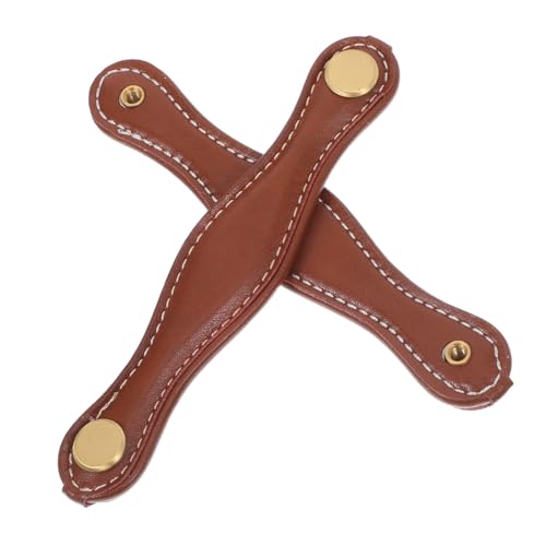 FIXOSHEE 2 Stück Vintage-türgriffe: Antike Schubladenknöpfe Pu – Dekorative Koffergriffe Für Kleiderschränke, Koffer Und Restaurierungsprojekte Für Industriemöbel von FIXOSHEE