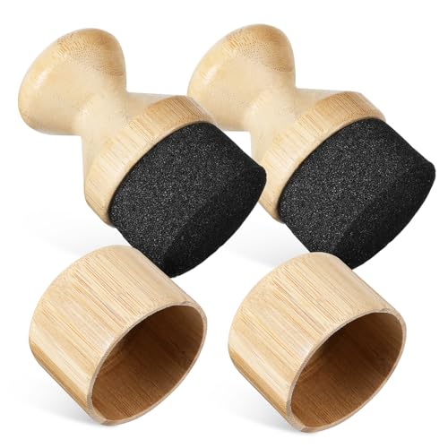 FIXOSHEE 2 Teiliges mit Ölapplikator und Schwammkopf Lebensmittelechter Mineralöl Wachsverteiler für Holzschneidebretter Metzgerblöcke Spatel und Küchenutensilien von FIXOSHEE