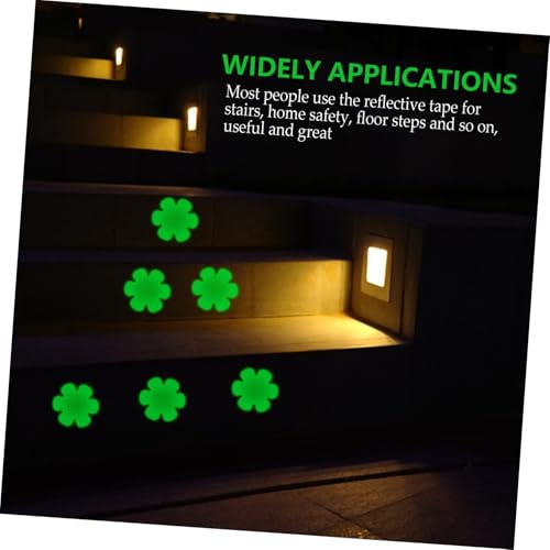 FIXOSHEE 20 Blatt Fluoreszierendes Warn und Rutsch Klebeband Blumenform Leuchtendes Selbstklebendes Sicherheitsband für Treppen Außen und Innen Rutschfeste Reflektierende Warnstreifen FIXOSHEE 20 Blatt Fluoreszierendes Warn und Rutsch Klebeband Blumenform Leuchtendes Selbstklebendes Sicherheitsband für Treppen Außen und Innen Rutschfeste Reflektierende Warnstreifen von FIXOSHEE