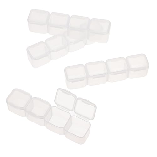 FIXOSHEE 20 Stück Teiliges Aufbewahrungsbox für Diamantmalerei mit Fächern Transparenter Praktisch und Langlebig Sicherer Klickverschluss zur Sortierten Aufbewahrung von Strassperlen und FIXOSHEE 20 Stück Teiliges Aufbewahrungsbox für Diamantmalerei mit Fächern Transparenter Praktisch und Langlebig Sicherer Klickverschluss zur Sortierten Aufbewahrung von Strassperlen und von FIXOSHEE