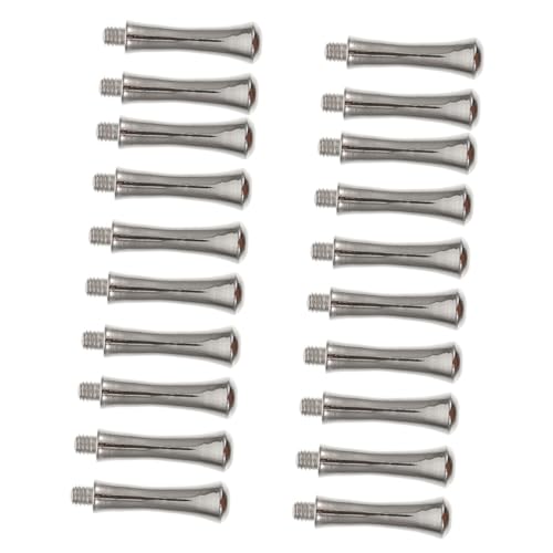 FIXOSHEE 20 Stück Teiliges Haarscheren Fingerauflage aus Metall Langlebiger Friseurzubehör Ersatz Vibrationsdämpfend und Stabil Passend für Professionelle Haarscheren Praktische von FIXOSHEE