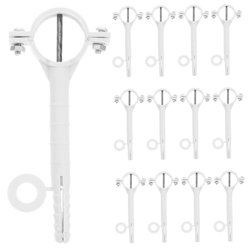FIXOSHEE 20 Stück Teiliges Kunststoff Schlauchschellen Rohrklemmen Mini Rohrhalter Robust Verschluss für Kraftstoffleitung Wasserrohr Befestigung Kleine Schlauchklemmen Zubehör FIXOSHEE 20 Stück Teiliges Kunststoff Schlauchschellen Rohrklemmen Mini Rohrhalter Robust Verschluss für Kraftstoffleitung Wasserrohr Befestigung Kleine Schlauchklemmen Zubehör von FIXOSHEE