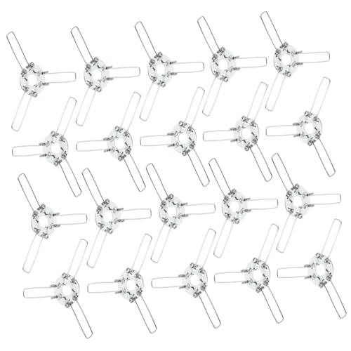FIXOSHEE 20 Stück Teiliges Lampenschirm federklammern aus Eisen Lange Lampenschirm halterungen Vielseitig Einsetzbare Lampenabdeckung Fixierclips für Decken Tischlampen Stabile Federclips FIXOSHEE 20 Stück Teiliges Lampenschirm federklammern aus Eisen Lange Lampenschirm halterungen Vielseitig Einsetzbare Lampenabdeckung Fixierclips für Decken Tischlampen Stabile Federclips von FIXOSHEE