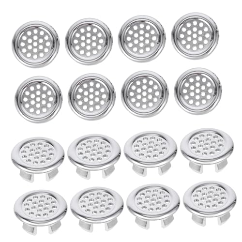 FIXOSHEE 20 Stück Teiliges Waschbecken Überlaufring Installieren Praktische Spülbecken Überlaufabdeckung Geeignet für Bad und Küche Langlebig und Funktional von FIXOSHEE