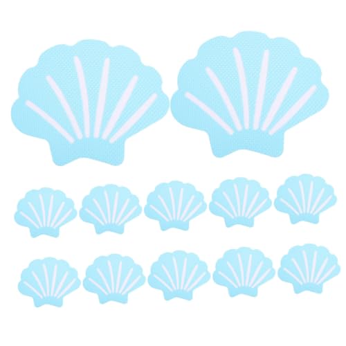 FIXOSHEE 20 Stück Teiliges rutschfeste Badewannenaufkleber in Muschelform Selbstklebend mit Starkem Halt Blau Antirutschschutz für Sicherer Dusch Badboden Dekorative Badewannenmatten FIXOSHEE 20 Stück Teiliges rutschfeste Badewannenaufkleber in Muschelform Selbstklebend mit Starkem Halt Blau Antirutschschutz für Sicherer Dusch Badboden Dekorative Badewannenmatten von FIXOSHEE