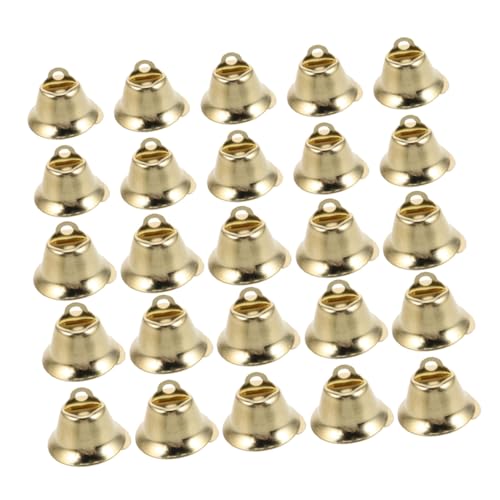 FIXOSHEE 200stücke Kleine Goldene Weihnachtsglocken Mini-metallglocken Zum Basteln Vintage-Glocken Für Windspiele Vorhang-Raffhalter Weihnachtskränze Und Hochzeitsdekoration von FIXOSHEE