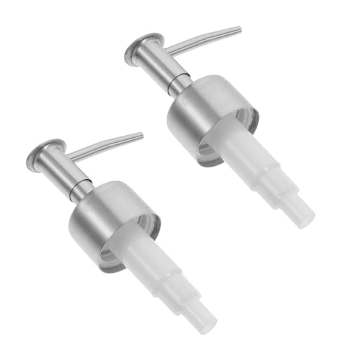 FIXOSHEE 2stücke Edelstahl Spenderpumpe Lotionpumpe Mit Edelstahldeckel Für Pumpspender Ersatzpumpe Mit Gewinde Für Flaschen FIXOSHEE 2stücke Edelstahl Spenderpumpe Lotionpumpe Mit Edelstahldeckel Für Pumpspender Ersatzpumpe Mit Gewinde Für Flaschen von FIXOSHEE