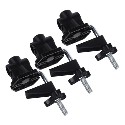 FIXOSHEE 3 STÜCKE Aluminiumlegierung Tischlampen Clips Stabile Halterung für Schreibtischlampen Metall Basis mit Feststellmechanismus für Zuhause Büro und FIXOSHEE 3 STÜCKE Aluminiumlegierung Tischlampen Clips Stabile Halterung für Schreibtischlampen Metall Basis mit Feststellmechanismus für Zuhause Büro und von FIXOSHEE