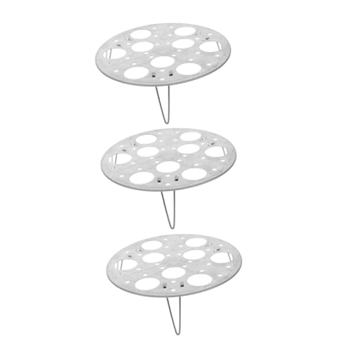 FIXOSHEE 3 Stück Edelstahl Teiliges Eier Dampfgestell Rund Erhöhter Eierdämpfer mit Stabilem Mehrloch Design Hitzebeständig Gleichmäßige Hitzeverteilung Passend für Induktions und Gasherde FIXOSHEE 3 Stück Edelstahl Teiliges Eier Dampfgestell Rund Erhöhter Eierdämpfer mit Stabilem Mehrloch Design Hitzebeständig Gleichmäßige Hitzeverteilung Passend für Induktions und Gasherde von FIXOSHEE
