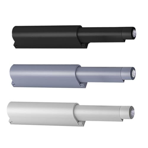 FIXOSHEE 3 Stück Magnetischer Türverschluss Robustem Abs Verstellbarer Magnetkopf für Schränke Kleiderschränke Schuhschränke und Grifflose Türen Einfache Montage ohne Werkzeug Stoßdämpfend von FIXOSHEE