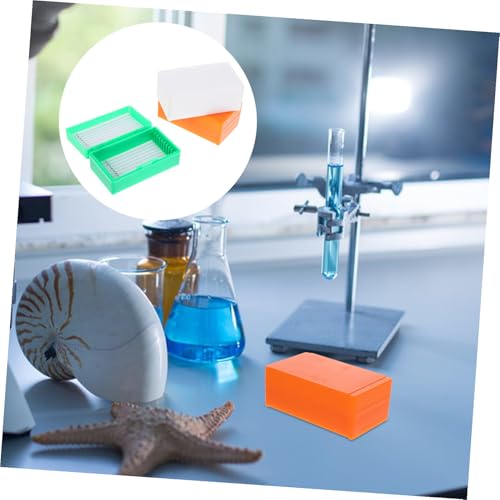 FIXOSHEE 3 Stück Mikroskop objektträger Aufbewahrungsbox Slide Organizer mit Fächern Je Box für Labor Schule Medizin Stapelbar Kompakt Vielseitig für Proben und Kleine Teile FIXOSHEE 3 Stück Mikroskop objektträger Aufbewahrungsbox Slide Organizer mit Fächern Je Box für Labor Schule Medizin Stapelbar Kompakt Vielseitig für Proben und Kleine Teile von FIXOSHEE