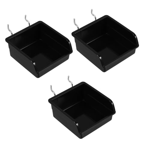 FIXOSHEE 3 Stück Pegboard Aufbewahrungsboxen Schwarz Dickwandig Antistatisch Vielseitiger Organizer für Werkstatt Garage Büro Praktischer Hardware Werkzeughalter FIXOSHEE 3 Stück Pegboard Aufbewahrungsboxen Schwarz Dickwandig Antistatisch Vielseitiger Organizer für Werkstatt Garage Büro Praktischer Hardware Werkzeughalter von FIXOSHEE