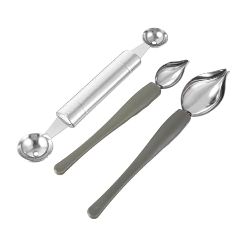 FIXOSHEE 3 Stück Teiliges Backset Sauce Dekorierlöffel aus Hochwertigem Material Leicht und Tragbar für Kuchenverzierung Obst Cremesaucen Vielseitig für Catering Buffet und Restaurant FIXOSHEE 3 Stück Teiliges Backset Sauce Dekorierlöffel aus Hochwertigem Material Leicht und Tragbar für Kuchenverzierung Obst Cremesaucen Vielseitig für Catering Buffet und Restaurant von FIXOSHEE