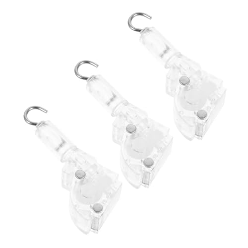 FIXOSHEE 3 Stück Teiliges Metall Jalousie mit D Förmigem Kippmechanismus Wandkipper Verbindung für Mini Jalousien Einfache Montage Präzise Lichtsteuerung Ersatzteil für Jalousiebedarf von FIXOSHEE