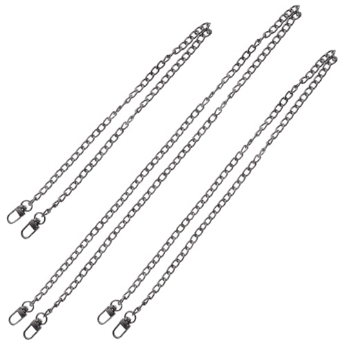 FIXOSHEE 3 Stück Teiliges Metalltaschenketten in Längen Langlebige Ersatz Schulterriemen für Handtaschen DIY Trageriemen aus Legiertem Material Einfache Montage Vielseitig für von FIXOSHEE