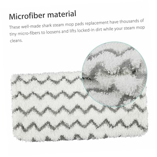 FIXOSHEE 3 Stück Teiliges Mikrofaser Dampfreiniger Ersatzbezüge Waschbare Wischmopp Tücher mit Hervorragender Wasseraufnahme und Schonender Bodenreinigung für Holz Stein Fliesen und FIXOSHEE 3 Stück Teiliges Mikrofaser Dampfreiniger Ersatzbezüge Waschbare Wischmopp Tücher mit Hervorragender Wasseraufnahme und Schonender Bodenreinigung für Holz Stein Fliesen und von FIXOSHEE